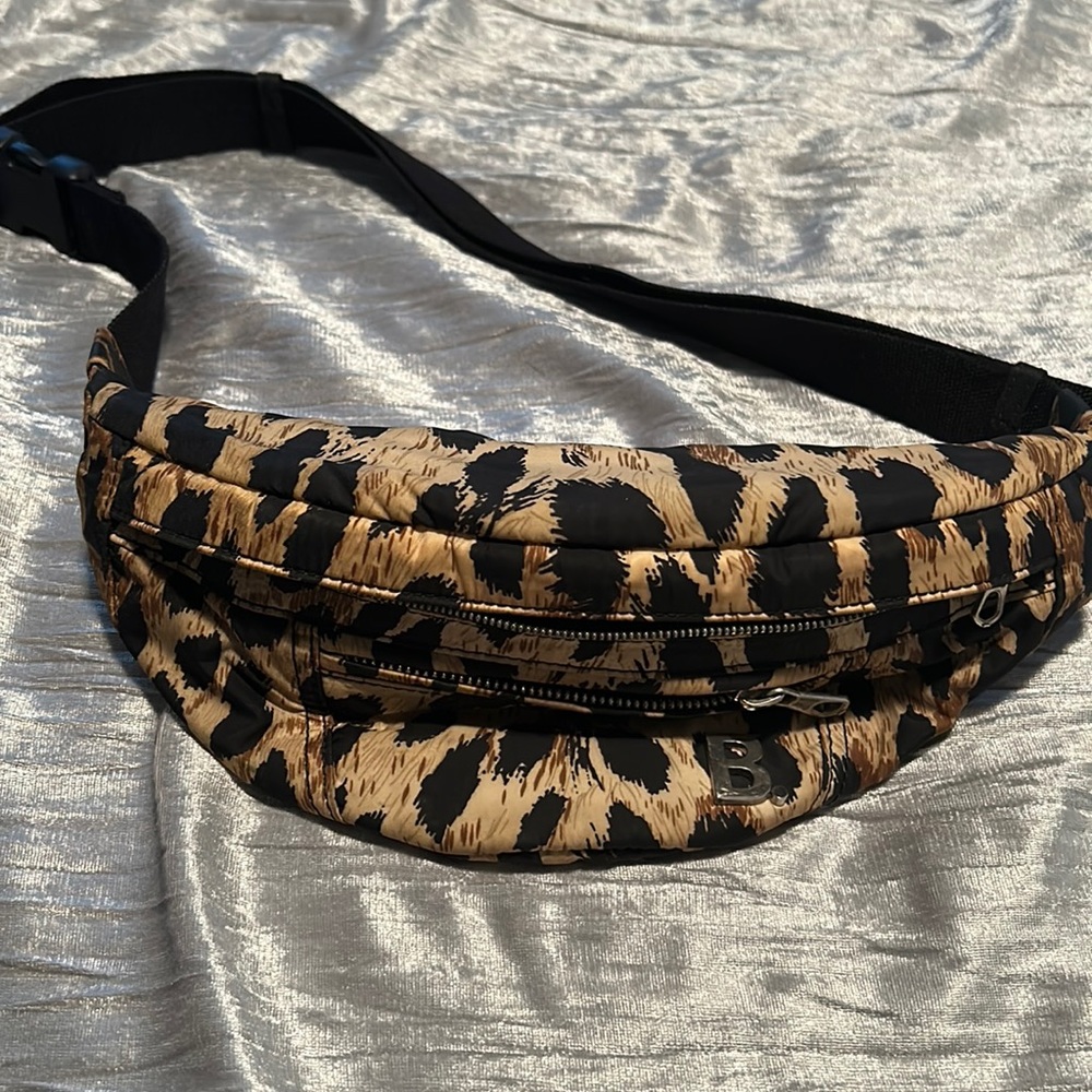 Cheetah Print Fanny Pack/ Bumbag Balenciaga